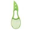 1pc אבוקדו peeler חותך פירות פילינג חותך חותך פלסטיק סכין פלסטיק מטבח כלי ירקות 8